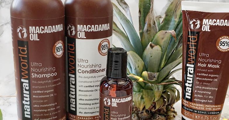 natural world szampon macadamia oil opinie