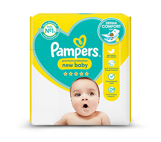 new born pampers transparent