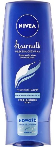 niveahairmilkmleczna odżywka do włosów normalnych suche i zniszczone