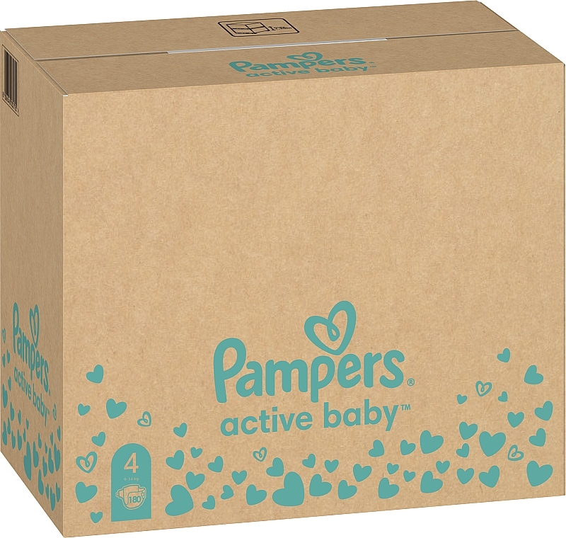 pampers 4 karton