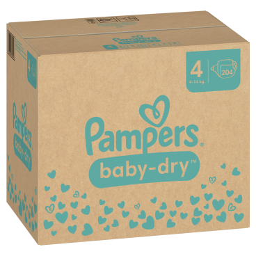 pampers 4 karton