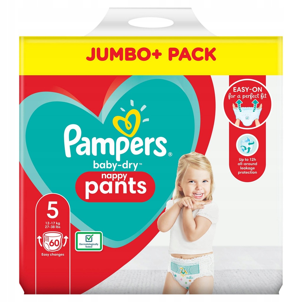 pampers 5 60 szt