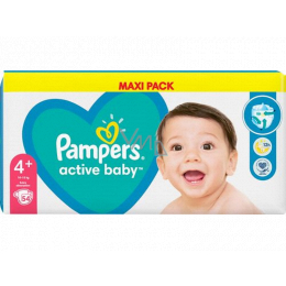 pampers active 4+ 96