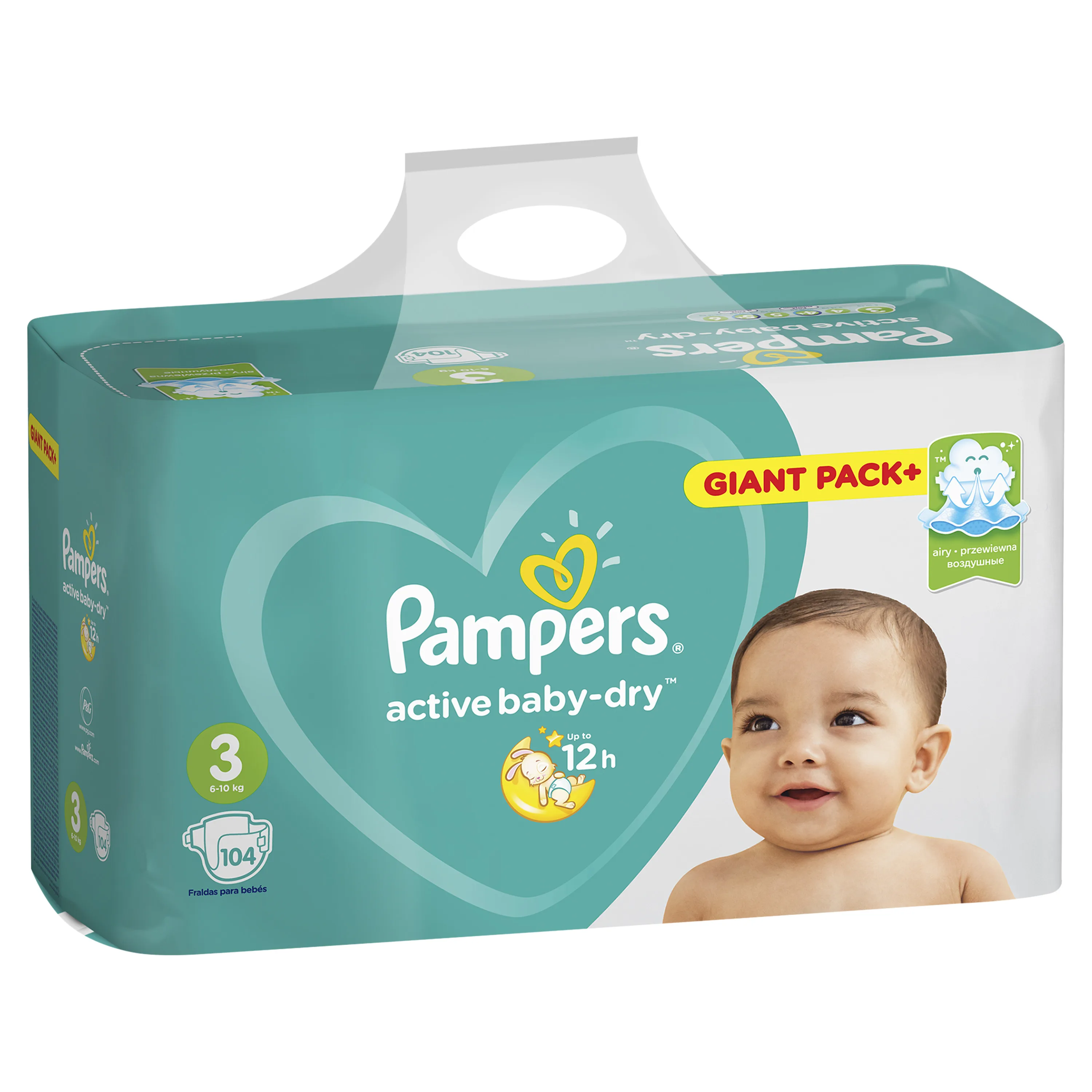 pampers active baby 3