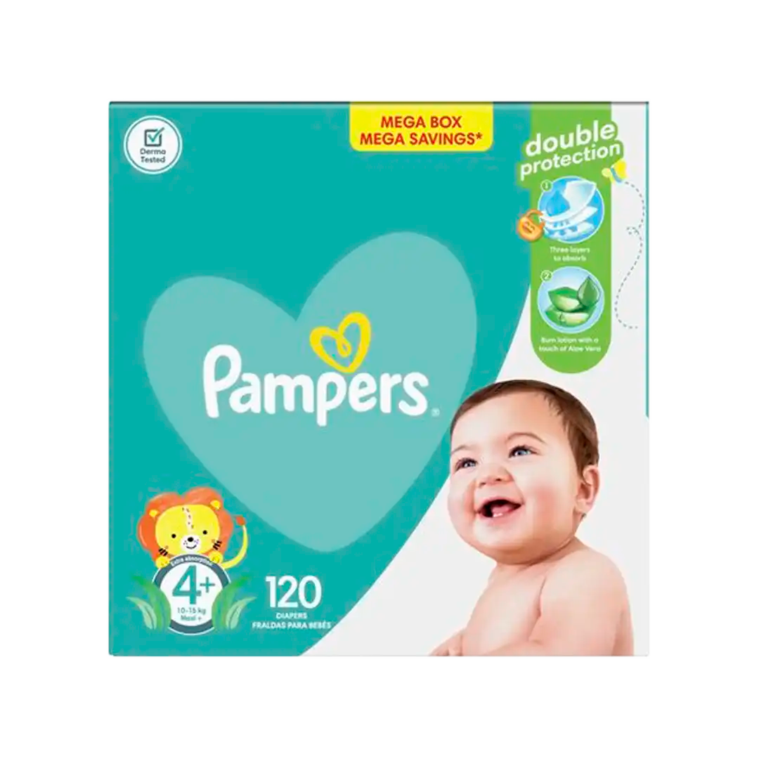 pampers active baby 4 mega box