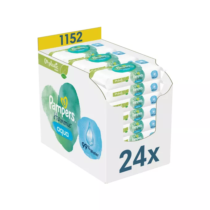 pampers aqua pure skład