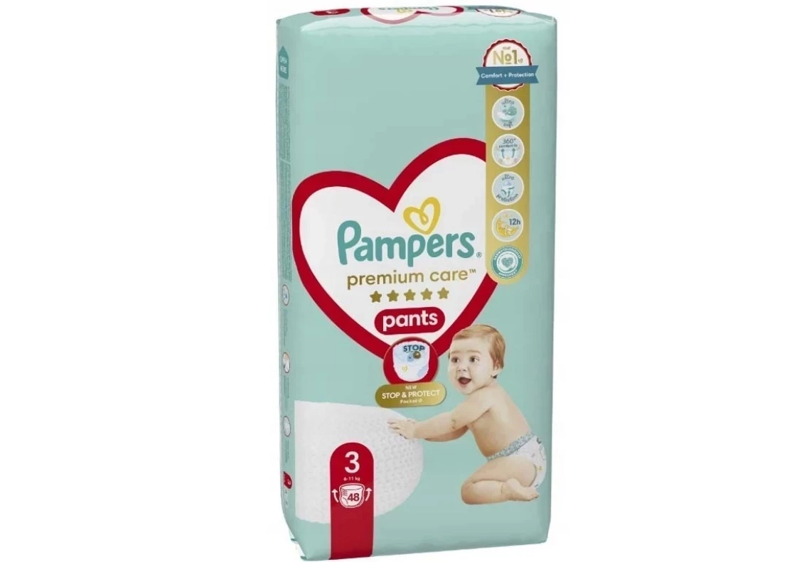 pampers pieluchomajtki midi 3