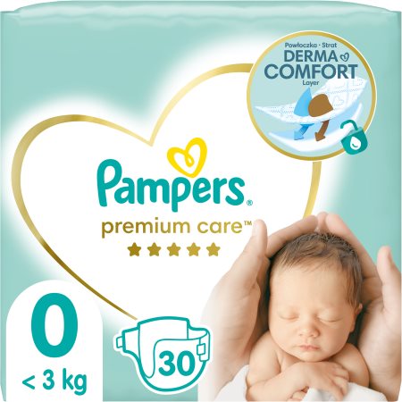 pampers premium care 0 ile kg