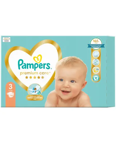 pampers premium care 120 szt 6 do 10 kg