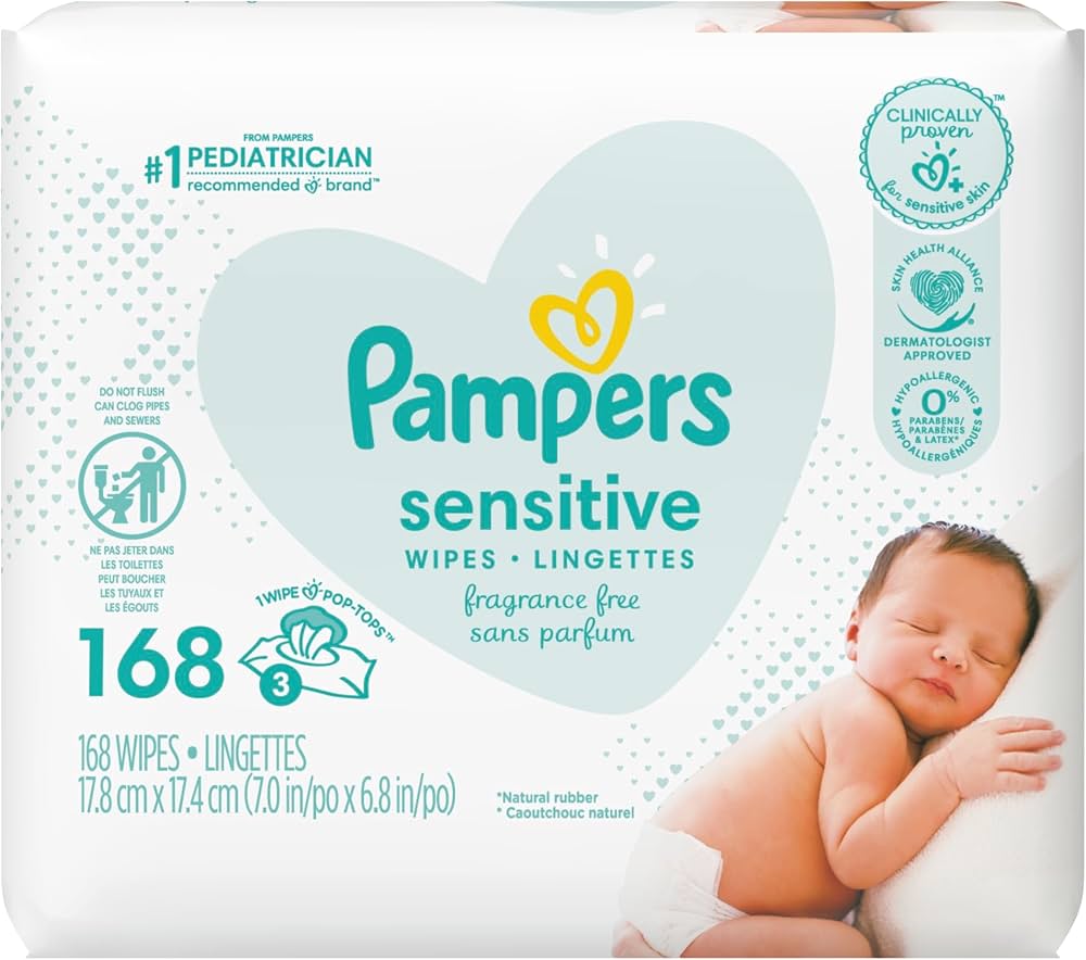 pampers sensitive 3 tanio