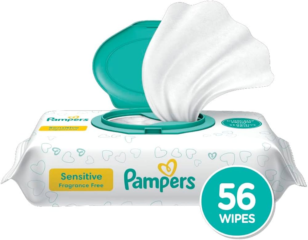 pampers sensitive 56