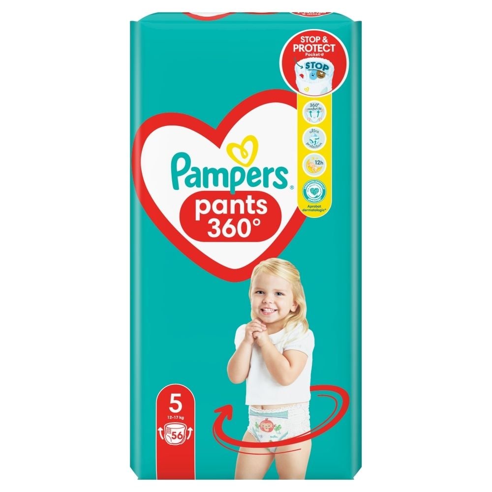 pieluchomajtki pampers 5 carrefour