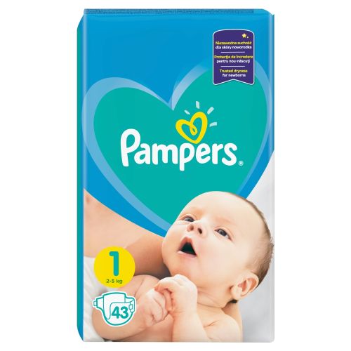 pieluchy 1 new baby pampers