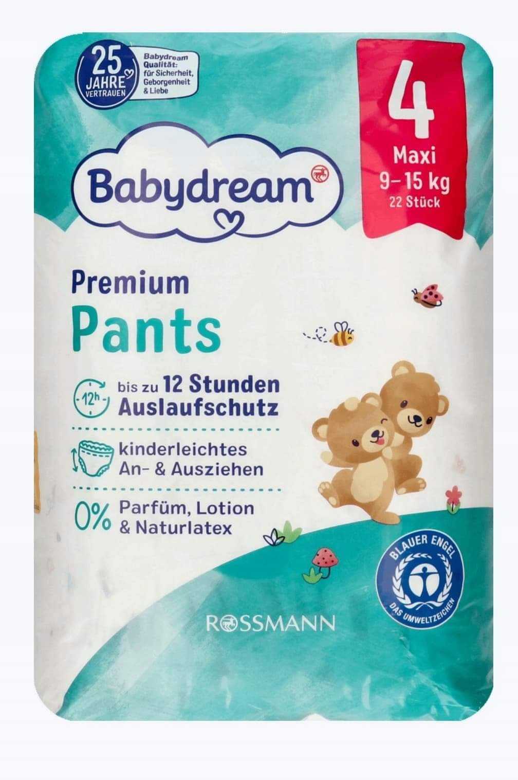 pieluchy babydream 4 pants