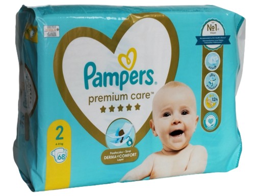 pieluchy pampers premium care 2 allegro