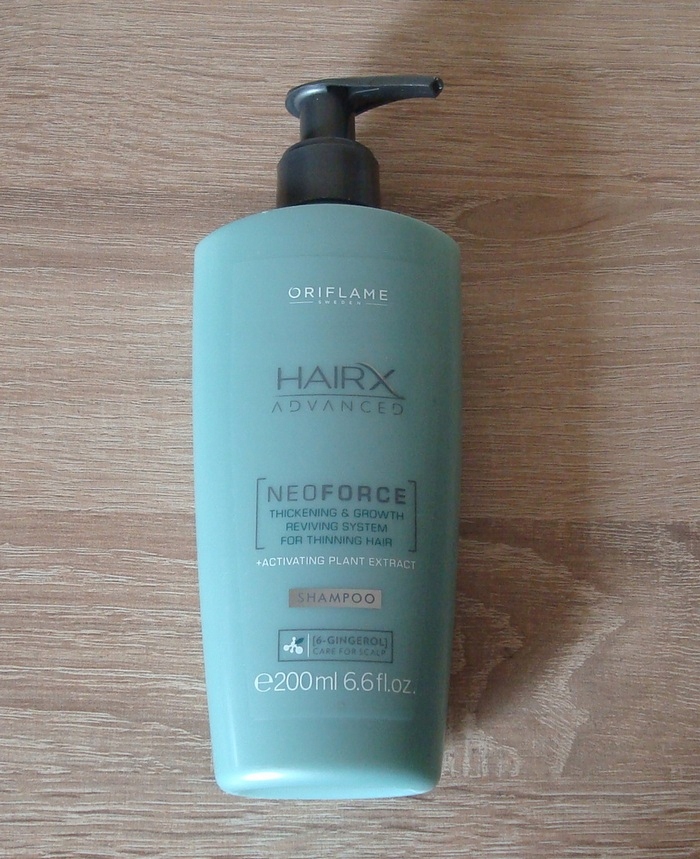 rewitalizujący szampon do włosów hairx advanced neoforce