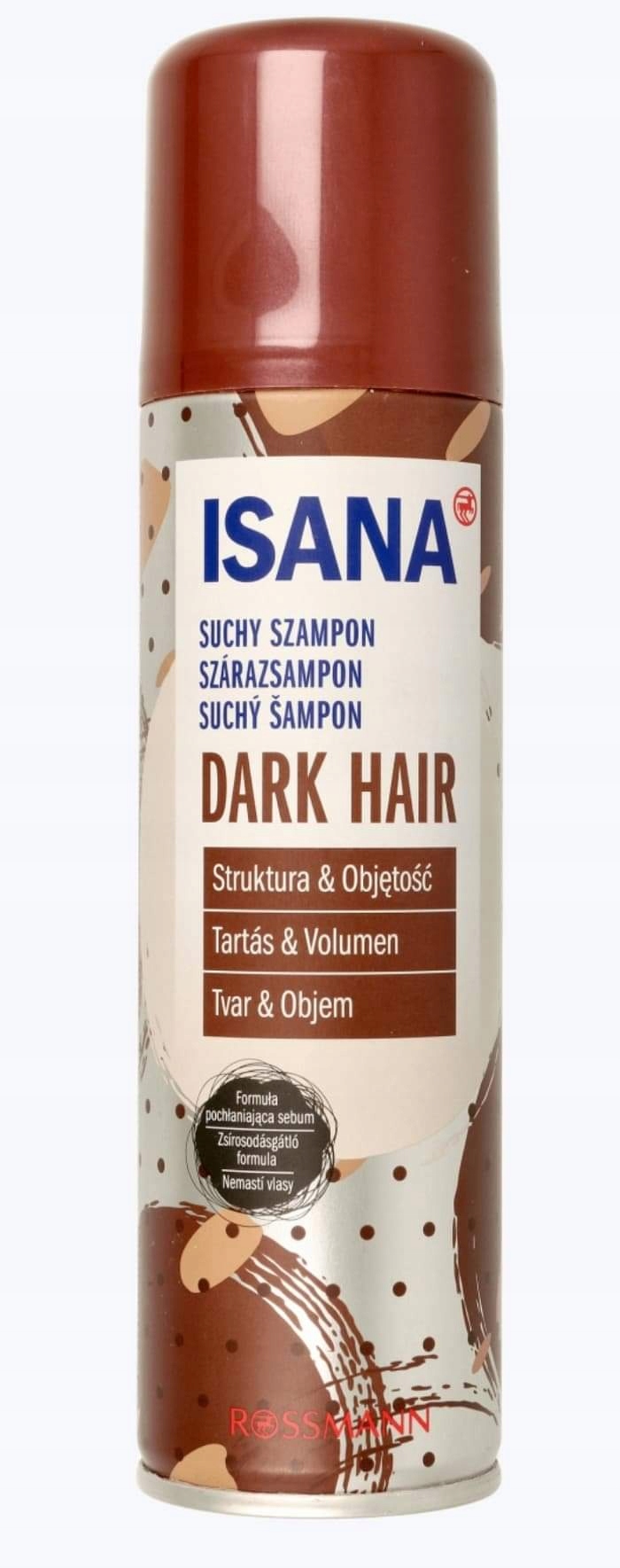 suchy szampon isana opinie do brązowych włosów