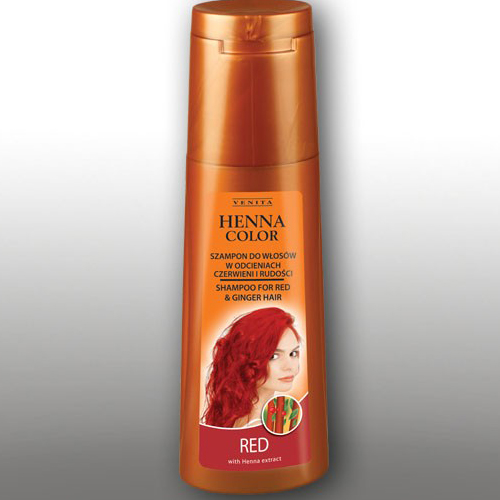 szampon do rudych włosów z henną