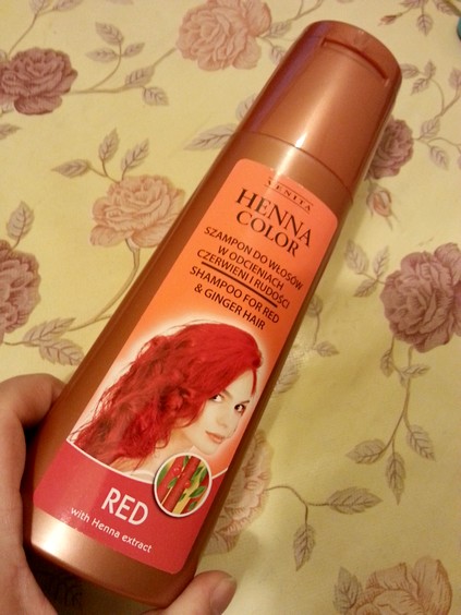 szampon do rudych włosów z henną