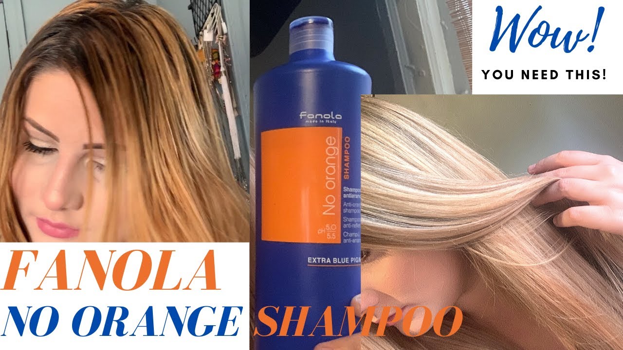 szampon fanola no orange efekty