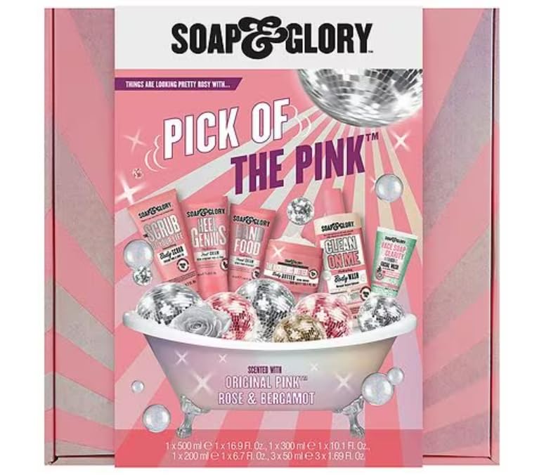 zestaw happy pamper washes soap&glory